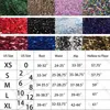 Платья для вечеринок Sparkly Red Sequin Mermaid Prom 2024 Роскошные серебряные хрустальные платья из бисера