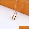 Colliers pendentiels de créateurs bijoux femmes sier pendis pour hommes collier femme pendentifs chaînes de luxe