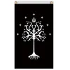 3 x 5 90x150cm Lord House Banner Flag White Tree Wall Hanging Stark Home Party KTV Cosplay 240327