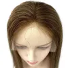 Toppers Swiss HD Lace Topper Brazilian Remy Human Hair Women Toupee Breathable Invisible Lace Overlay Half Wig 18X14CM Lace 12X10CM 14"