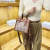 Shoulder Bag Designer American Classic Promotional Style Series Square Bag Womens Autumn New Flower Crossbody