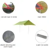 Subcili Desertfox Waterproof Apertide Tentella da esterno Tarp Tarp Rain Fly Camping Tenda Camping Shelter per il turismo pergola da spiaggia escursionistica