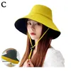 Chapeaux à bord large du soleil chapeau de protection du soleil Visor randable pliable pêche à la pêche en upf CAPF VOYAGE Spring 50 T5L3