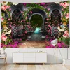 Tapisseries paacocks oiseaux tapisserie mur suspendu fleurs et 3d imprimé grand boho hippie décoration intérieure