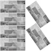 Bakgrundsbilder 6 ark klistermärke väggdekoration kök backsplash skal och klistermärken för hemmaplattor vattentäta plattor badrum baklucka