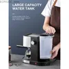 Kahve Yapıcıları Ihomeekee Espresso Makinesi 15 Çubuk Pompa Basınç Espresso ve Cappuccino Makinesi Sütlü köpük/lattes için buhar çubuğu Y240403