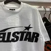 Hellstar Hell Star Tee Shirt printed pure cotton mens and womens loose fitting short sleeved T-shirt