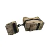 Sacs 1 ~ 5pcs de chasse de chasse à la chasse au pistolet tactique sac de repos de chasse au repos arrière du sac arrière