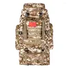 Rucksack 80L große Kapazität wasserdichtes Camouflage Outdoor Sports Mountaineering Bag Travel Tactical