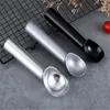 Stainless Steel Ice Cream Spoon Portable Aluminum Alloy Non-stick Anti-feeze Ice Cream Baller Scoop Home Kitchen ToolsHome