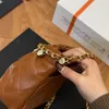 Moda luksusowy diamentowy mini designer torba crossbody pojemność mody na ramię podwójny wzór klasyczny pikowana torba z literami oryginalna lea ldxm