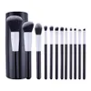 Make Up pincks with case zoreya 18 pcs Professional Brush Conjunto premium Face Synthetic Kabuki Fundação em pó 240403