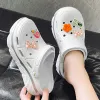 Slippers Women’s Sandals 2022 New Fashion Lady Girl Girl Sundals Summer Women Casual Jelly Shoes Hollow Out Mesh Flats Sandals Beach Sandals