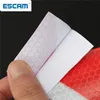 Escam New Arrival 2 "x10 '3 metri Red White Riflettente Sicurezza Avverte