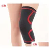 Elbow knäskydd 1st Fitness Running Cycling Support Sense Elastic Nylon Sport Compression Pad Sleeve For Basketball Drop Delivery SP OTJBE