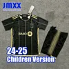 JMXX 24-25 Los Angeles Child Soccer Jerseys Kit Uniformes Kid Jersey Futebol camisa 2024 2025 Top e shorts Versão infantil