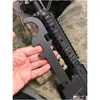 Acessórios táticos AirSoft M4 Muti-Function Aço delta Delta Butt Butch Ferch Buffer Tube Nut Flash ER para caça Drop Delive Dhusi