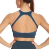 Bras Nclagen Women Bezproblemowy sport Bra High Impact Otwórz Back Crop Top Fitness Running Biełdak Elastyczne oddychanie seksowna siłownia Brassiere