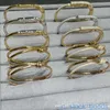 Bracelet à nœuds noués torsadés pour femmes V Gold High Version Full Star Gold Half Half Classic Gold Gold Gold Gold Gold Gold