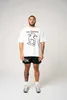 Men's T-Shirts WELCOME PAIN Tshirt Oversized New style Print Fitness Sport Gym Men Clothing Short Sleeve Cotton Gym Tshirt J240402