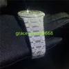Jóias leves mulheres relógios Top Brand Luxury Diamond Watch Men Ally Loy Band Square Quartz Watchwatch