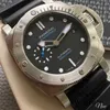 Relógios mecânicos séries de submarinos de luxo PAM00973 Automático Assista a Waterwatches Watches Designer Moda Iris Stainless Steel Iris