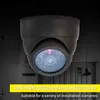 Andere CCTV -Kameras 1PC gefälschte Kamera LED Light Simulation Kamera Dome Kamera Realistische Dummy Fake Security Monitor Kamera Überwachung Sicherheit Y240403