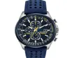 Men039s Titta på Top Luxury Business Quartz Watch Men Waterproof Blue Angel World Chronograph Casual Steel Band Watch for Men 22045416317