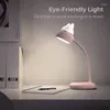 Tischlampen wiederaufladbare Schreibtischlampe schnurloser LED -Lesen Lesen Wireless mit 3 Lichthelligkeitsstufen