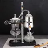 Caféarers Royal Belgique Coffee Machine Siphonic Distillé Coffee Pot Making Coffee Set Dripper Style Manuel Café Machine Ciphon 4-6 tasses Y240403