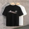 Designer pour hommes T-shirt Vêtements pour hommes designers pour femmes T-shirts T-shirts Summer Fashion Casual with Brand Letter T-shirt de haute qualité