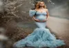 Schatz Meerjungfrau Prom Kleider für Frauen Tüll Rüschen Mutterschaft Roben noble Abendkleider Robe de Soiree Custom Made5480608