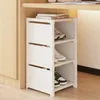 Shoe Rack Storage Organizer 57laye Cabinets Shoes Space Saving Sneakers for Wall Corner Shelf 240328