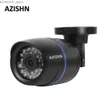 كاميرات أخرى CCTV Azishn IP كاميرا Poe 1080p في الهواء الطلق الكامل HD 1080p 2Mp Poe Bullet IP Camera Security IR Cut P2P 1080p Lens Poe Cable Y240403