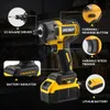 Wozobuy 21v trådlös borrbeladdningsbar elektrisk skruvmejsel Litiumbatteri Hushåll Multifunktion 2 Speed ​​Power Tools 240402