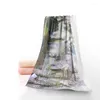 Asciugamano wisteria personalizzato sinensis 35x75cm sport sport portatili a violazione di yoga microfibra esterna