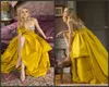 Желтые выпускные платья Long 2020 Elegant a Paolo Sebastian Special Enduan
