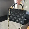 Nowe modele Projektowanie torebki kobiety luksusowe torba crossbody 24s mini uchwyt metalowy łańcuchowa torba