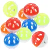 Autres fournitures d'oiseau 20 PCS CROBL BOLL TOUT PARROT Balls Toys mord les oiseaux en plastique