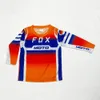MTB Kids Enduro Bat Fox Downhill Mountainbike T -Shirt Motocross Motorcycle Quickdry Childrens 240403