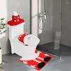 Couvre-siège de toilette Couvercle de couvercle pour Noël de décoration décorative de Noël Produits commerciaux