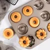 6912 trous gâteaux antiadhésive beignets à pâtisserie Moule de pâtisserie 3d fleurie Brownie Brownie Perfe