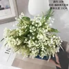 Decorative Flowers Hand Holding Starry Bouquet Wedding Simulation Home Decoration Roses Tulips Artificial MQ1112