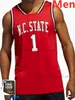 NC State Wolfpack NCAA 2024 Final Four Basketball Jerseys 11 Dennis Parker Jr. 22 Snell 3 MJ Rice 13 KJ Keatts 10 Breon Pass 20 Alex Nunnally 2 Kam Woods 24 Ernest Ross