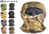 Camuflagem balaclava máscara facial completa para cs wargame ciclismo caça exército bicicleta capacete forro tático airsoft boné cachecol 6268984