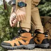 Fitness schoenen heren buiten wandelende bergbeklimmer klimmende sneakers waterdichte tactische mannen kamperen wandelschoenen