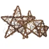 Decoratieve bloemen 3 pc's rattan slingers slinger kerstkrans maken ringen frame ambachten handgeweven cirkel