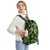 Backpack 2024 Camuflagem 3D Digital Printing Campus Laptop Bag Youth Hip Hop Moda/Mulheres