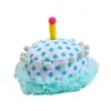 Abbigliamento per cani Torte di buon compleanno Cappelli a cilindro Cappelli da festa decorativi per cuccioli All Breeds Kids