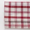 Tafeldoek Noordse ins -stijl eenvoudige katoenen linnen rond groothandel plaid geometrisch gedrukt